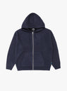 Zip Up Hooded Sweater Navy by Stussuy at Couverture & The Garbstore
Front