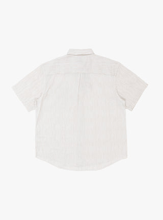 Wavy Striped Shirt Natural by Stussy at Couverture & The Garbstore
Back