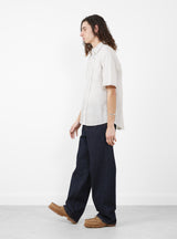 Wavy Striped Shirt Natural by Stussy at Couverture & The Garbstore
Side