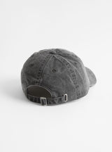 Basic Washed Low Pro Cap Charcoal by Stussy at Couverture & The Garbstore
Back