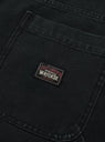 Work Short Washed Canvas Black by Stussy at Couverture & The Garbstore
Close up 