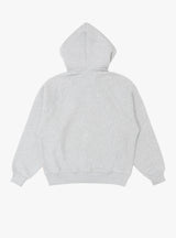 Raglan Zip Hood Washed Grey Heather by Stussy at Couverture & The Garbstore
Back