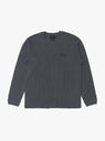 Raglan Thermal Basic Stock Washed Black by Stussy at Couverture & The Garbstore
Front