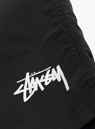 Water Short Stock Black by Stussy at Couverture & The Garbstore
Close up