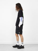 Water Short Stock Black by Stussy at Couverture & The Garbstore
Side