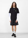 Water Short Stock Black by Stussy at Couverture & The Garbstore
Front2