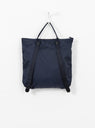 FLEX 2Way Tote Bag Navy by Porter Yoshida & Co. at Couverture & The Garbstore
Back View