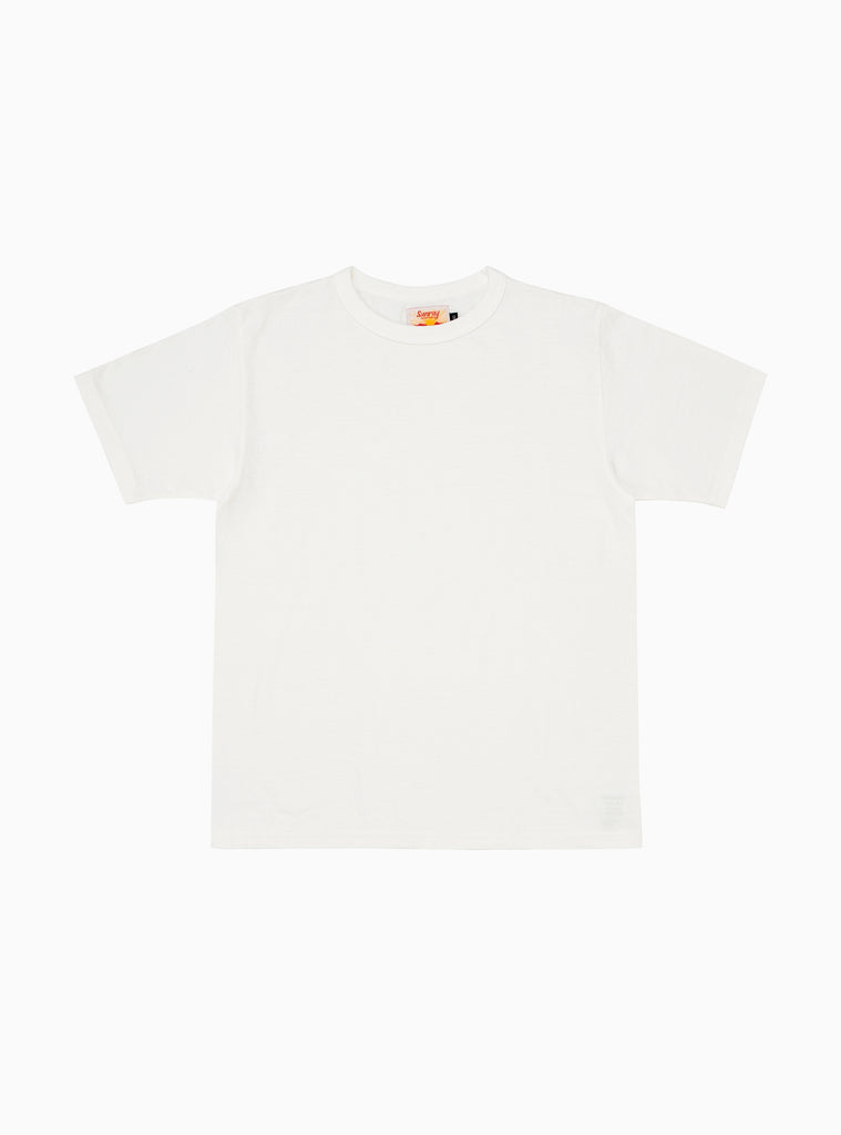 Haleiwa Short Sleeve T-shirt Off White by Sunray at Couverture and The Garbstore