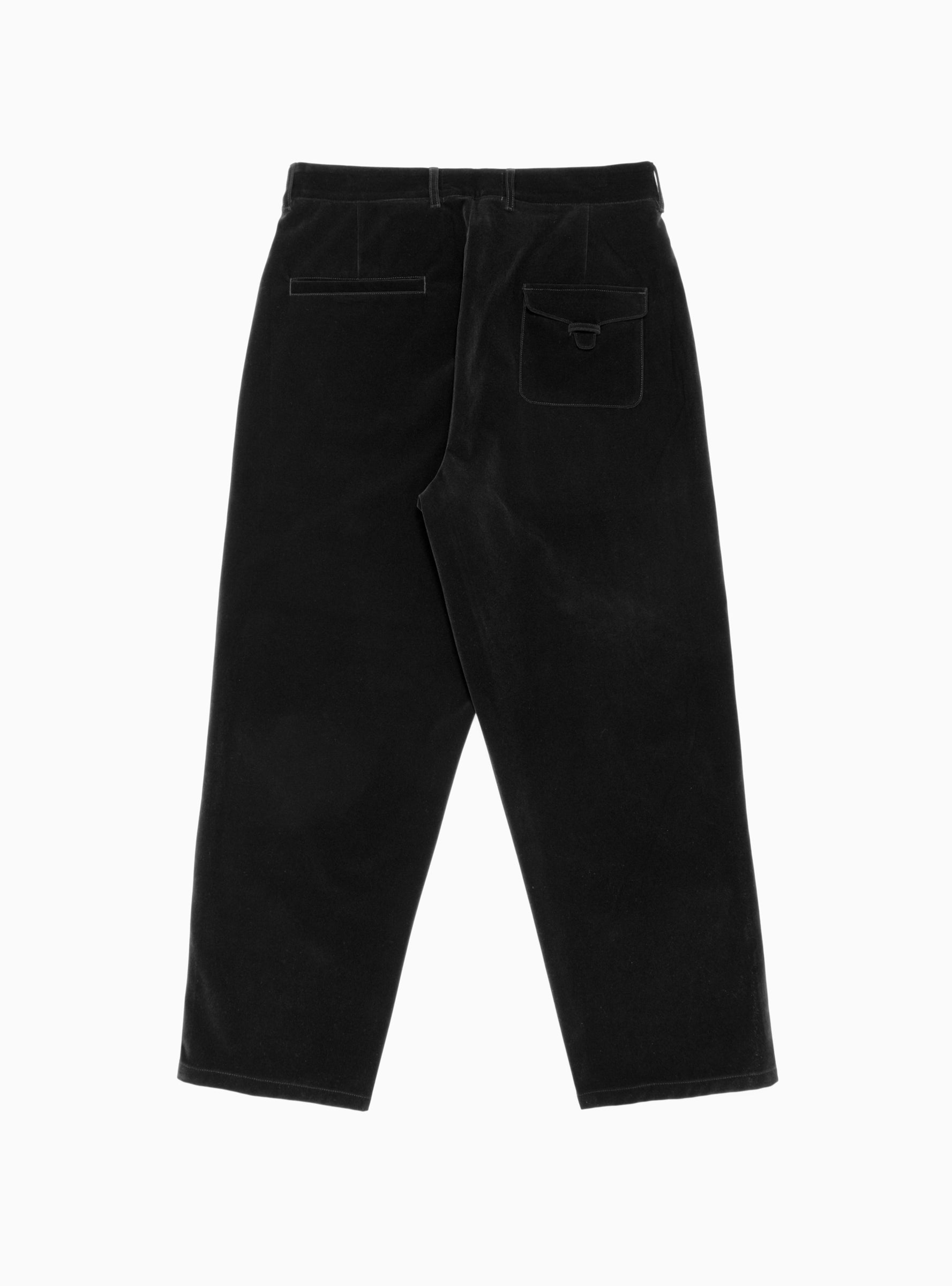 Velvet Manager Pants Black by Garbstore | Couverture & The Garbstore