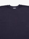 Short Sleeve ECO Tee Navy by Drop Out Sports at Couverture and The Garbstore close up 