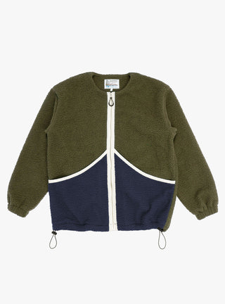 Contrast Fleece Navy by Garbstore at Couverture and The Garbstore