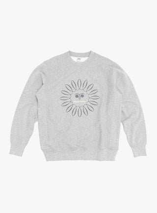 Sun Sweatshirt Heather Grey by TDR at Couverture and The Garbstore 