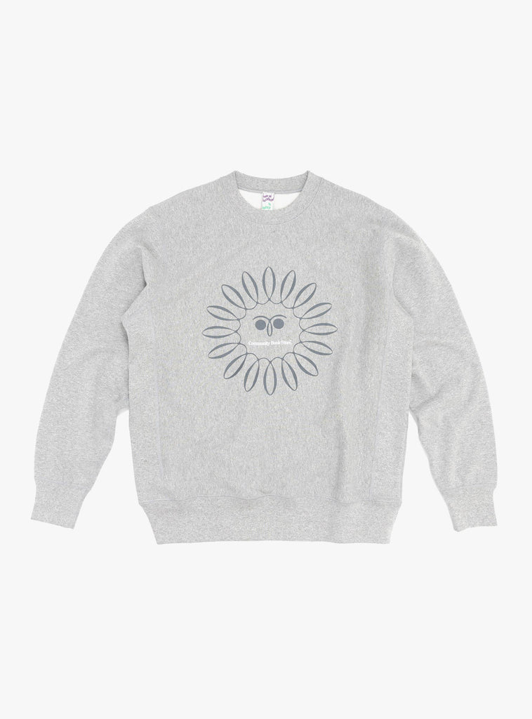 Sun Sweatshirt Heather Grey by TDR at Couverture and The Garbstore 