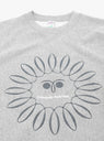 Sun Sweatshirt Heather Grey by TDR at Couverture and The Garbstore close up