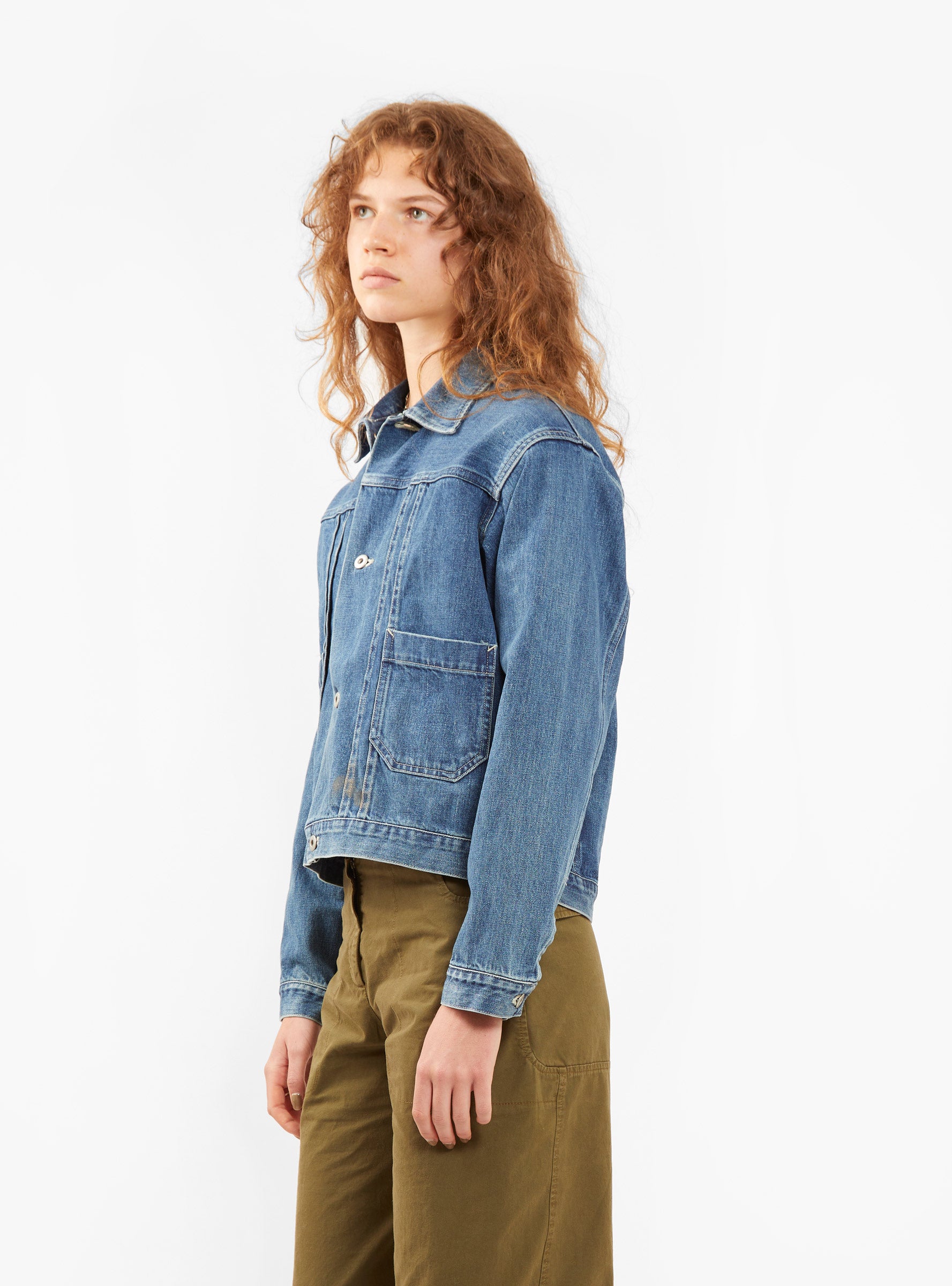 Unisex Denim Work Jacket by Chimala- La Garçonne