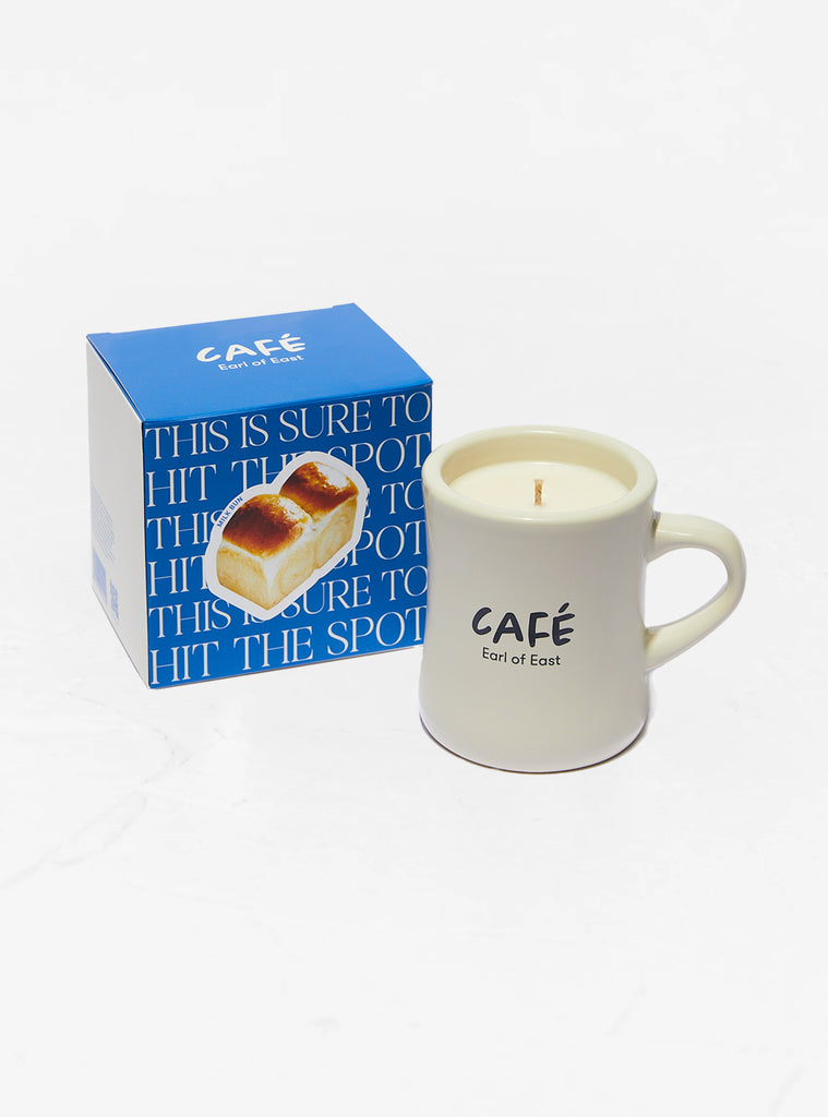 Café Soy Wax Candle Milk Bun by Earl of East at Couverture and The Garbstore