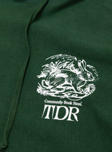 Hare Hoodie Forest by TDR at Couverture and The Garbstore close up