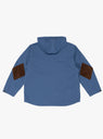 Trek Jacket Blue by TDR at Couverture and The Garbstore rear 