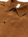 Leather Welding Jacket Tan by TDR at Couverture & The Garbstore
Close-up