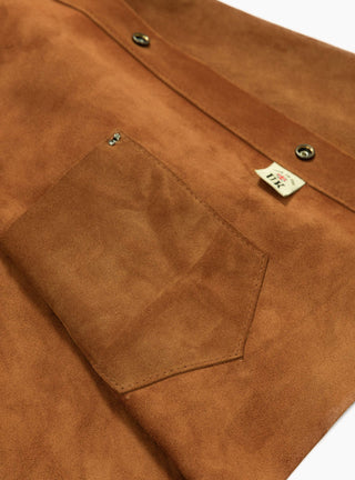 Leather Welding Jacket Tan by TDR at Couverture & The Garbstore
Close-up