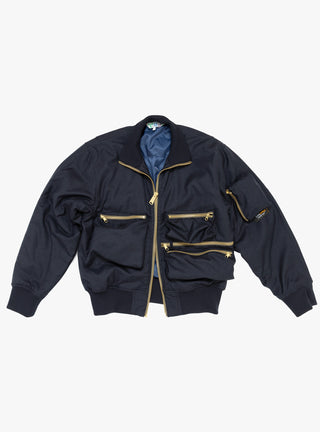 Combat Jacket Navy by TDR at Couverture and The Garbstore 