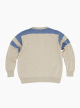 Track Knit Tan by TDR at Couverture and The Garbstore rear 