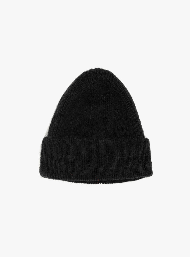 Mohair Beanie Black by TDR at Couverture and the Garbstore