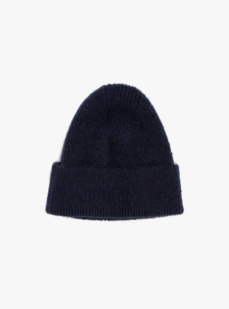 Mohair Beanie Navy by TDR at Couverture and The Garbstore 