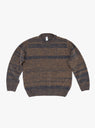 Boucle Crew Blue & Camel by TDR at Couverture and The Garbstore 