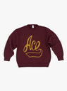 Ace Crew Burgundy by TDR at Couverture and The Garbstore 