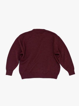 Ace Crew Burgundy by TDR at Couverture and The Garbstore rear shot