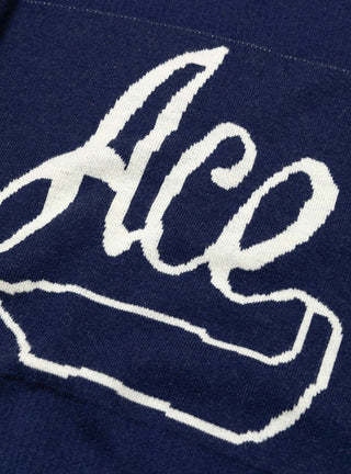 Ace Crew Navy by TDR at Couverture and The Garbstore close up