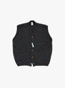 Alpaca Vest Grey by TDR at Couverture and The Garbstore 