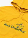 Rat Hoodie Yellow by TDR at Couverture and The Garbstore close up 