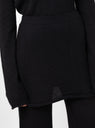 Layer Knit Pants Black by Lauren Manoogian at couverture and The Garbstore close up 