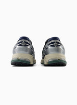 1906LOA Navy and Dark Juniper Silver Metallic Loafers by New Balance | Couverture & The Garbstore