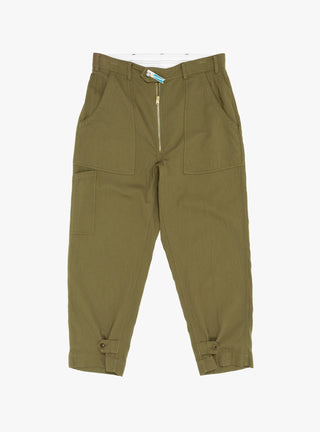 Land Pant Olive by TDR at Couverture and The Garbstore 