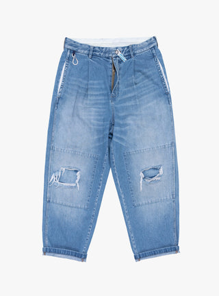 Warden Pant Washed Indigo by TDR at Couverture and The Garbstore 