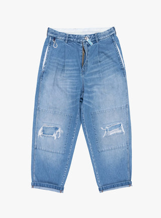 Warden Pant Washed Indigo by TDR at Couverture and The Garbstore 