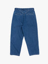 Warden Pant Indigo by TDR at Couverture and The Garbstore rear profile