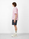 Noragi Shirt Pink by TDR at Couverture and The Garbstore side profile 