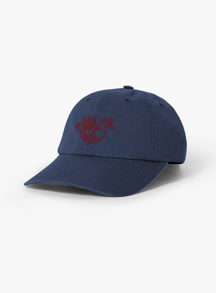 Braces Sai Cap Navy by Polar Skate Co at Couverture and The Garbstore 