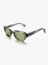 Polar Skate Co. & Sun Buddies Pyle Sunglasses Violet & Green