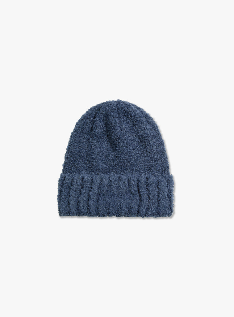 Fluff Beanie Blue Melange by Polar Skate Co. at Couverture and The Garbstore 