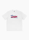 Raceday T-Shirt White by Pawa Speed Sports at Couverture and The Garbstore