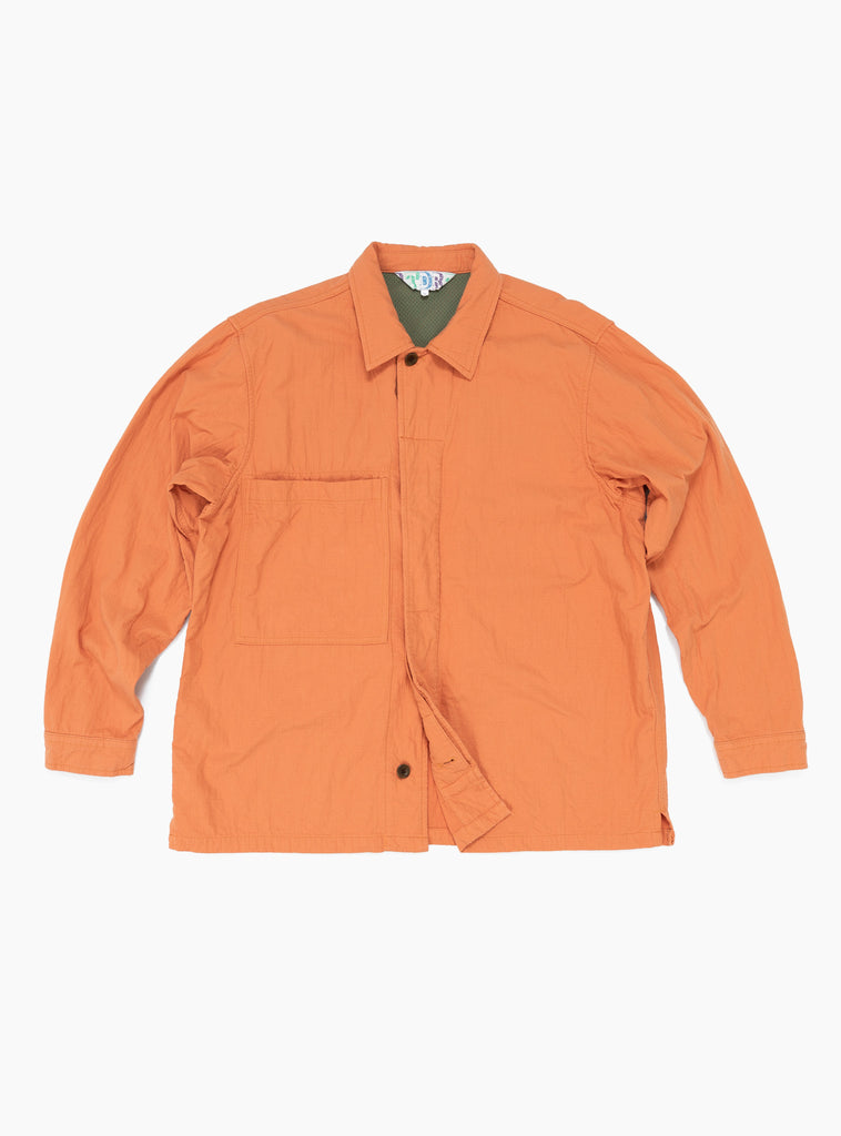 Flight Shirt Orange by TDR at Couverture and The Garbstore 