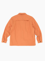 Flight Shirt Orange by TDR at Couverture and The Garbstore rear 