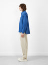 Grande Shirt Blue by TDR at Couverture and The Garbstore side profile 