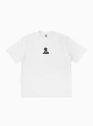 Skeleboy T-Shirt White by Pawa Speed Sports at Couverture and The Garbstore 