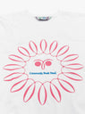 Sun T-Shirt White by TDR at Couverture and The Garbstore close up